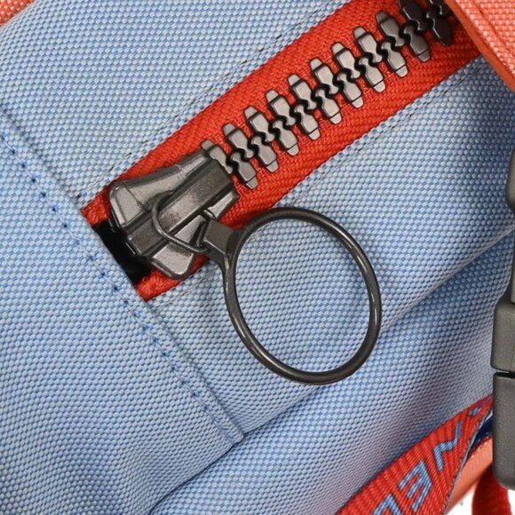 Chanel Red Blue Nylon Sport Line Backpack 115964 - Picture 8 of 10